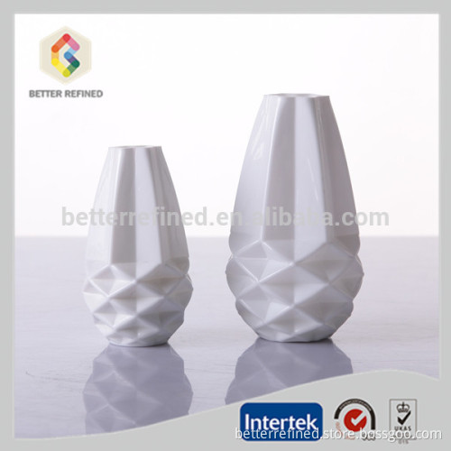 Christmas Ceramic White Glass Vase